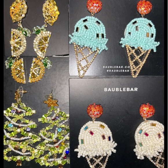 Lot of BaubleBar Earrings - Picture 1 of 2